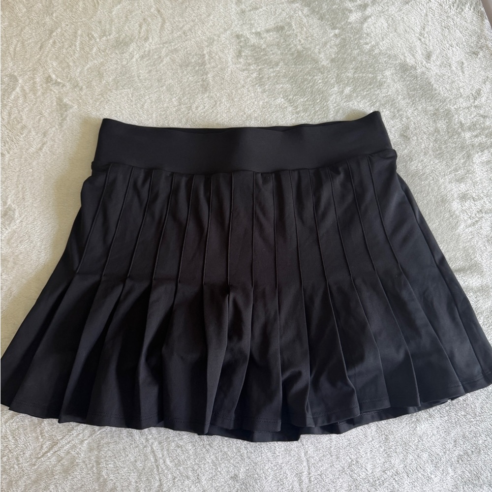 90 Degree Black Activewear Skort